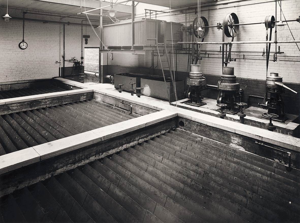 Cleaning vessels at one of Croda's manufacturing sites