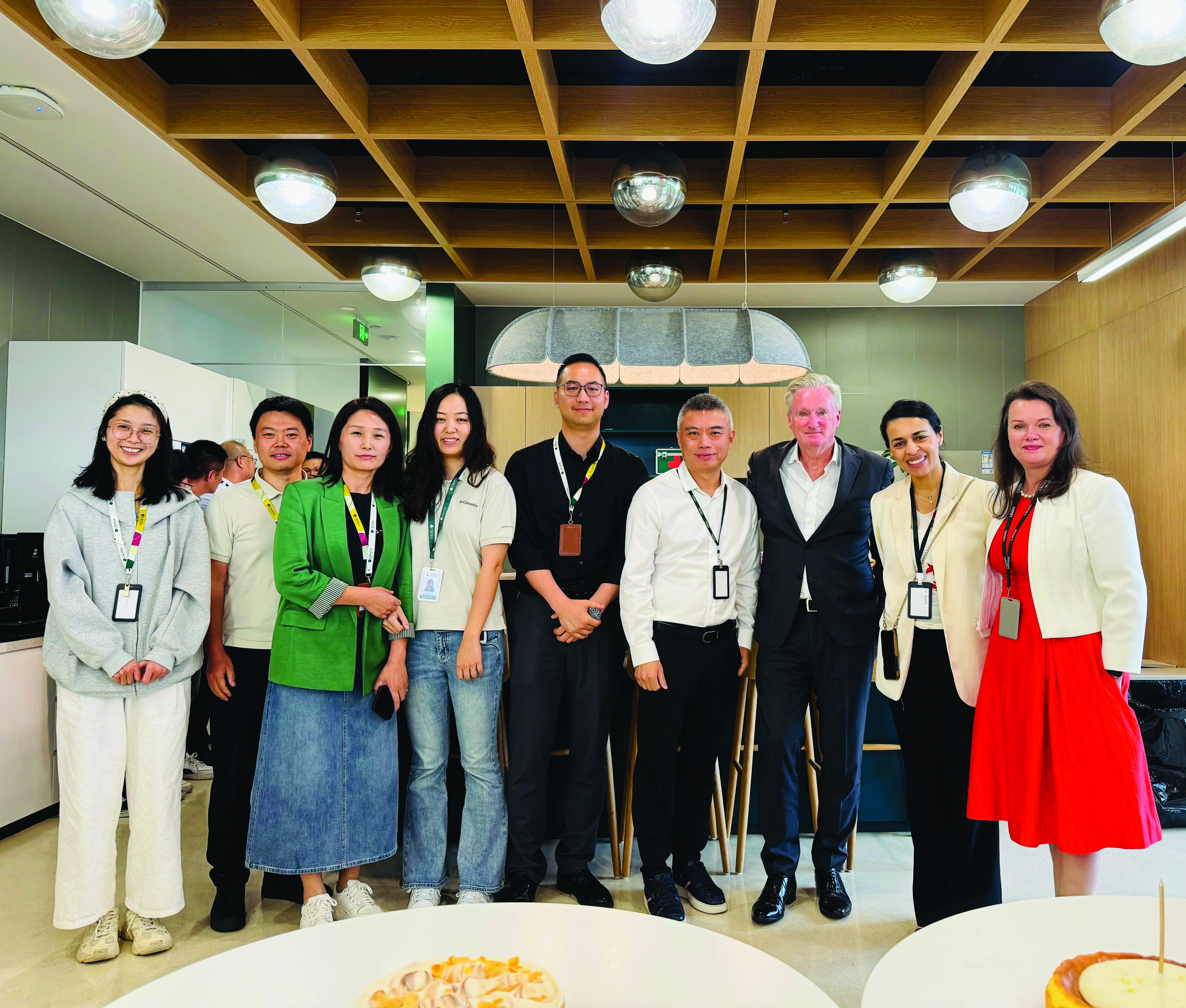 Croda board members standing together in Asia