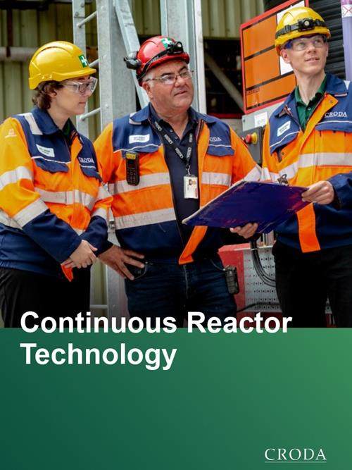 Continuous reactor technology