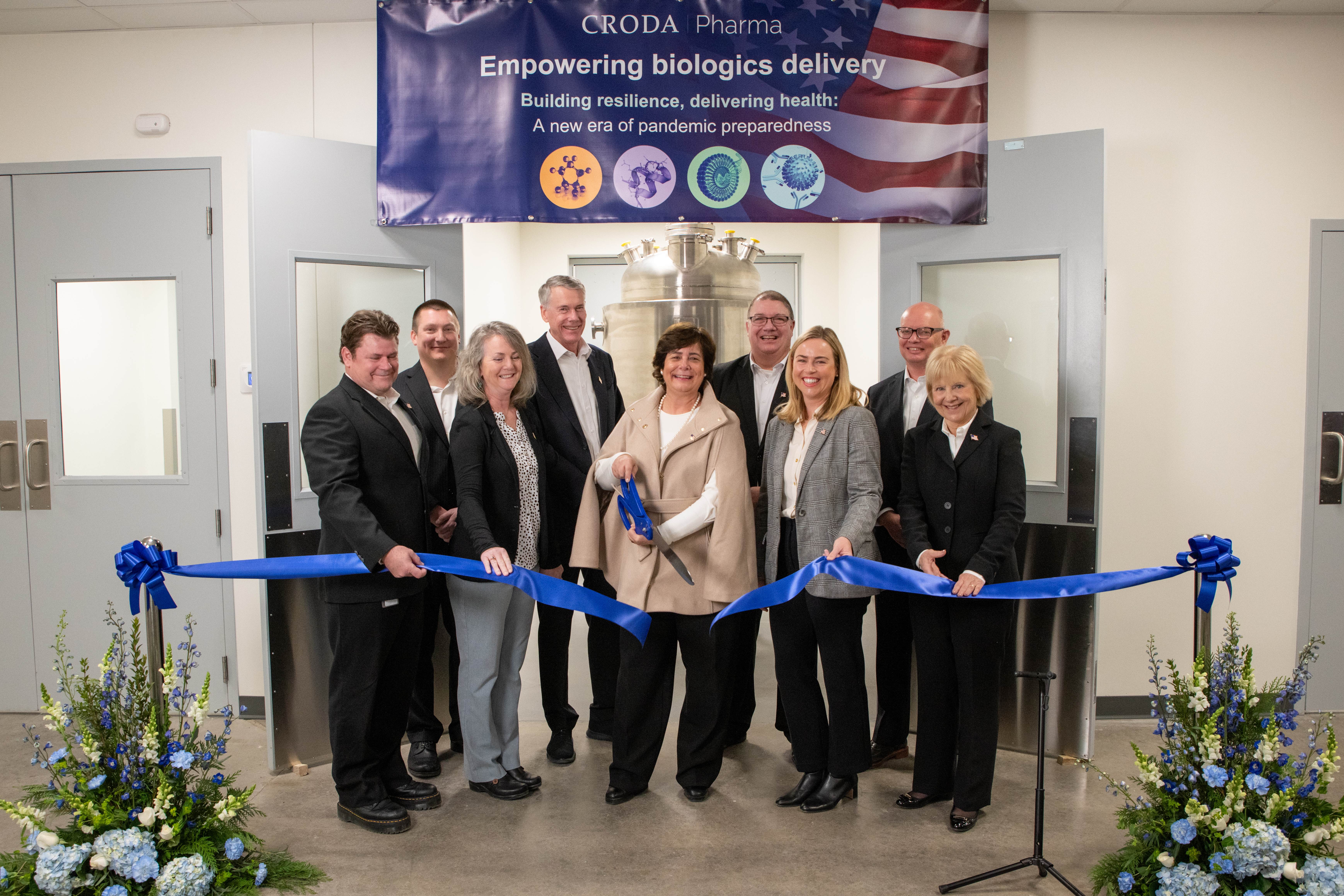 Croda cuts ribbon at new lipids facility Pennsylvania