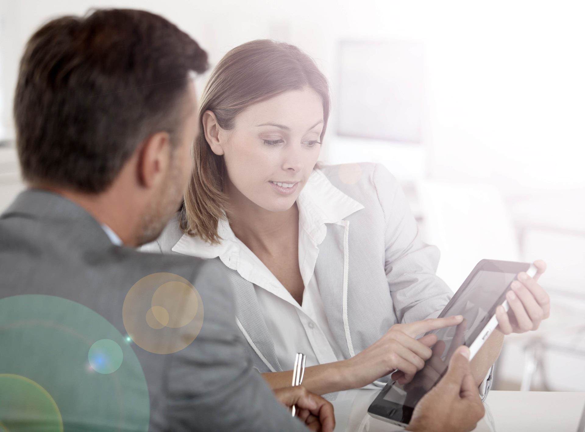 Sharing financial information