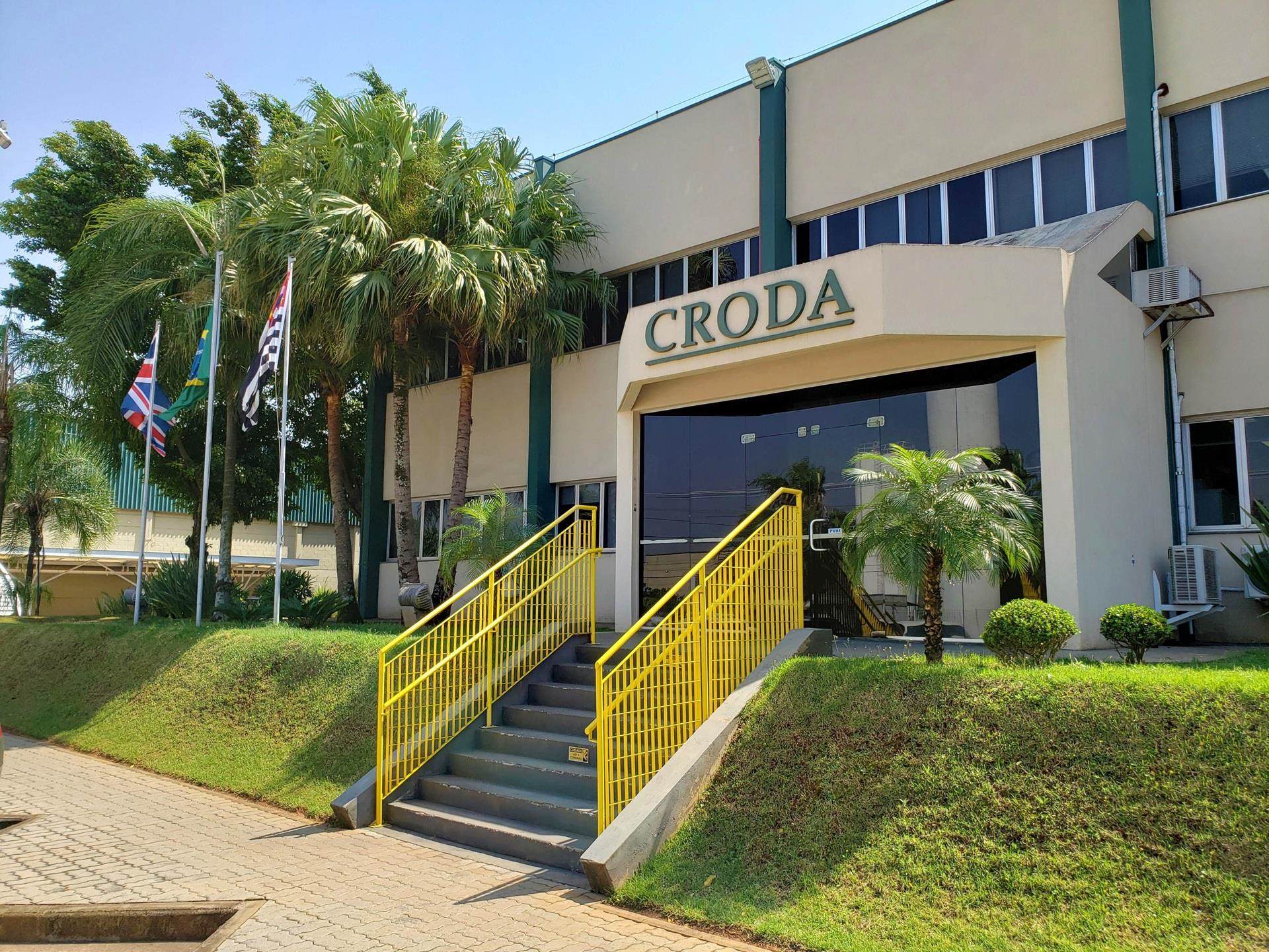 Croda Brazil office with logo