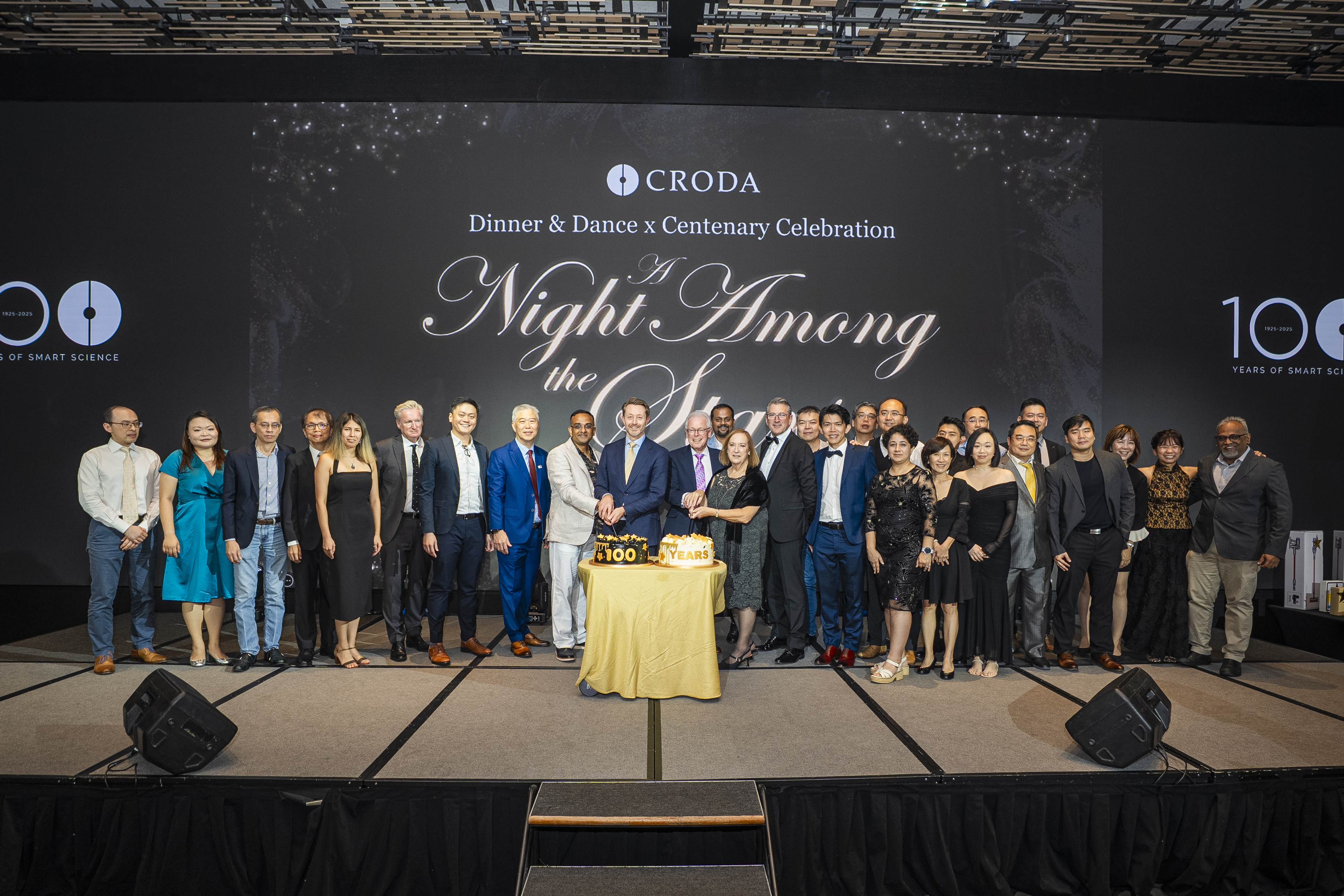 employees celebrating 100 years