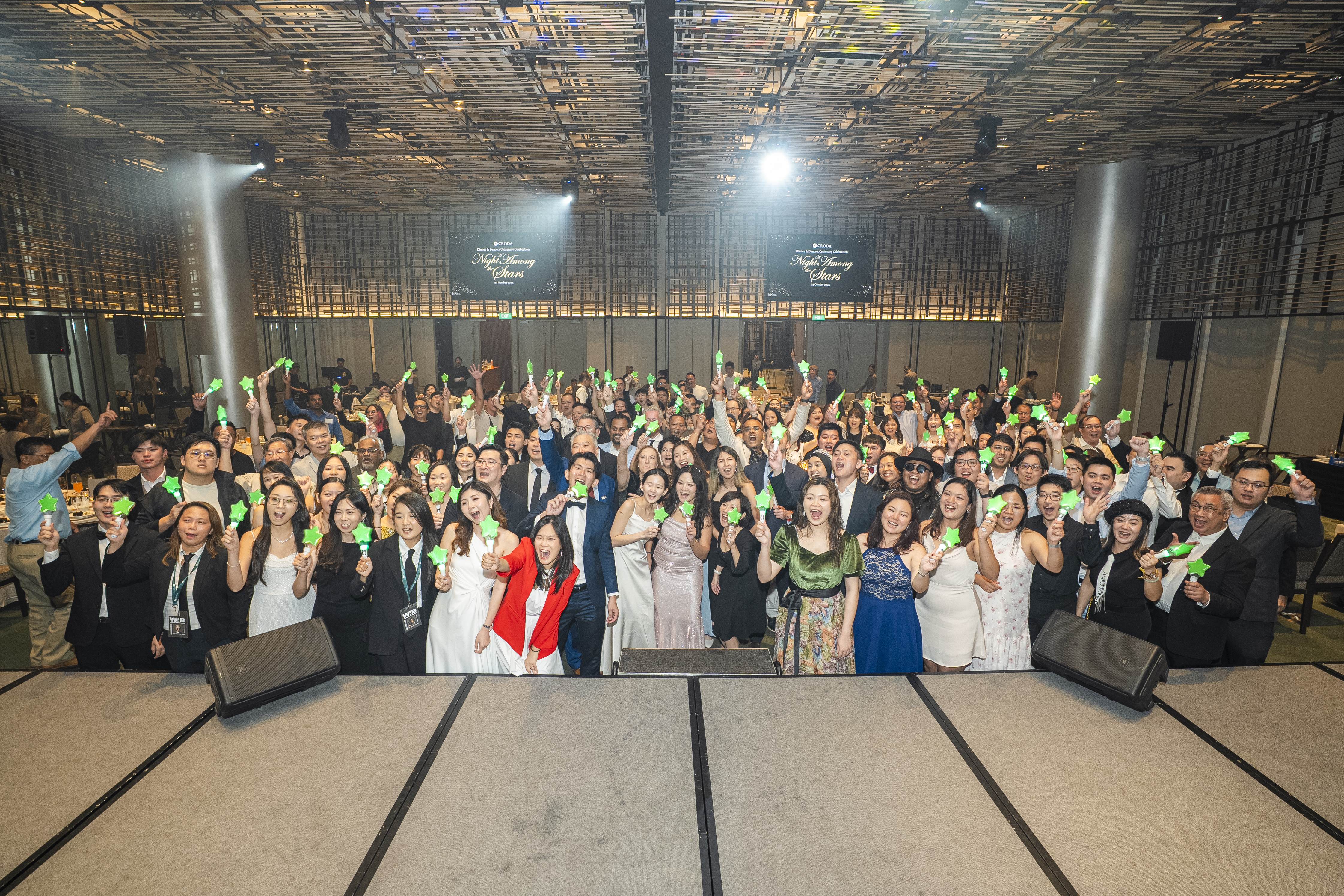 employees celebrating 100 years