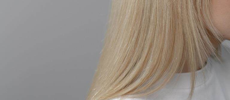 shiny hair