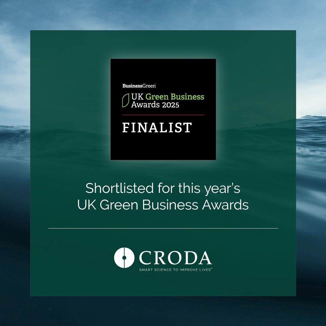 graphic image showing we are finalists for a sustainabilty award