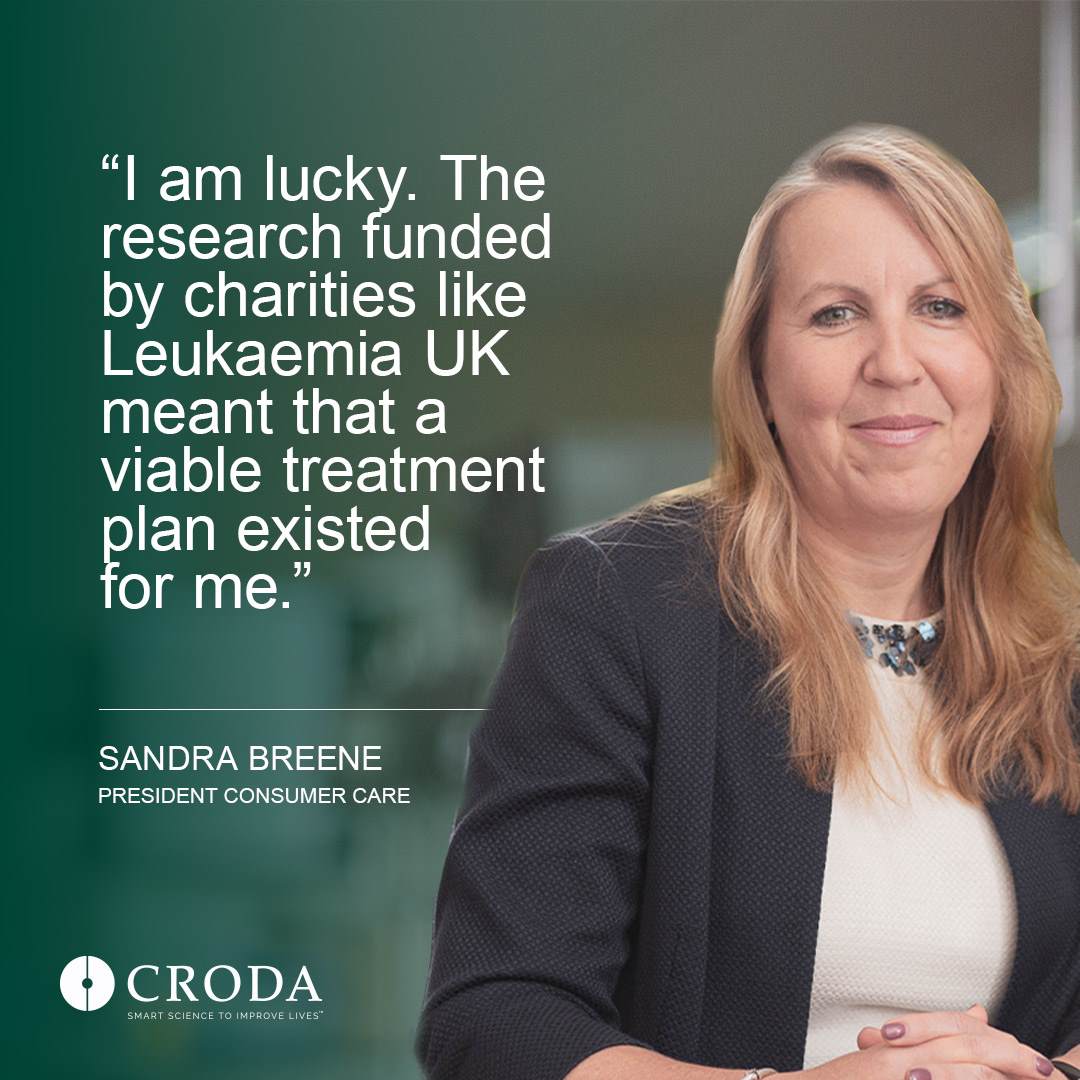 graphic image showing lady who is running the London Marathon after battling cancer