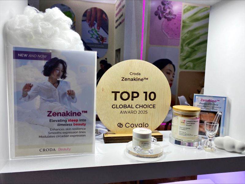 award situated in marketing stand