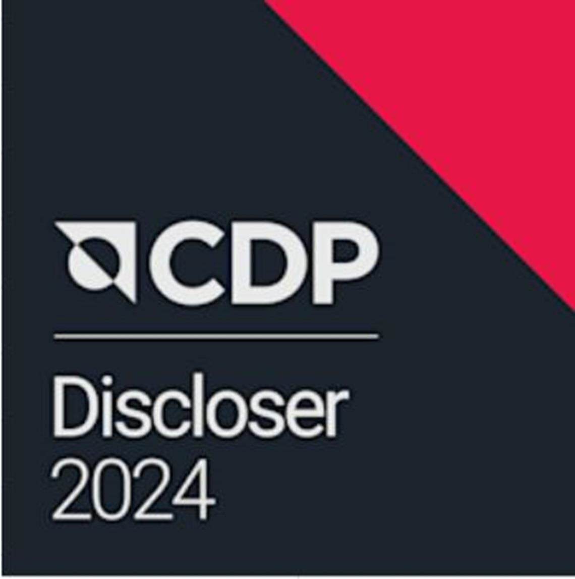 CDP discloser 2024 rating and framework