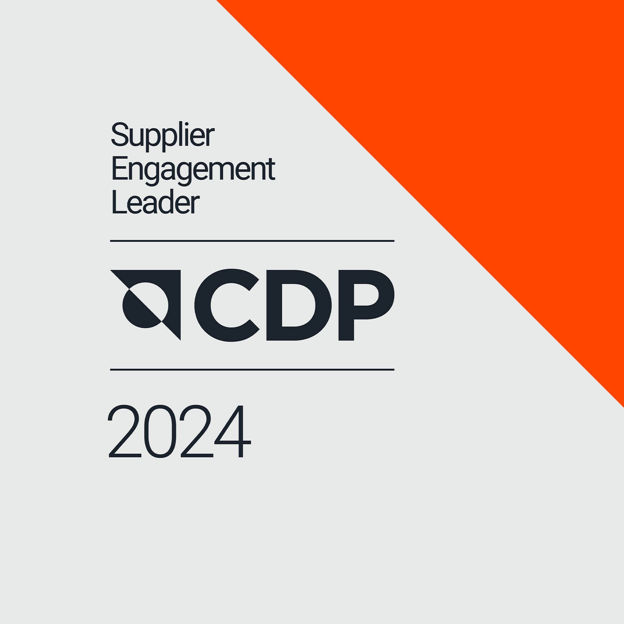 Supplier Engagement Leader badge