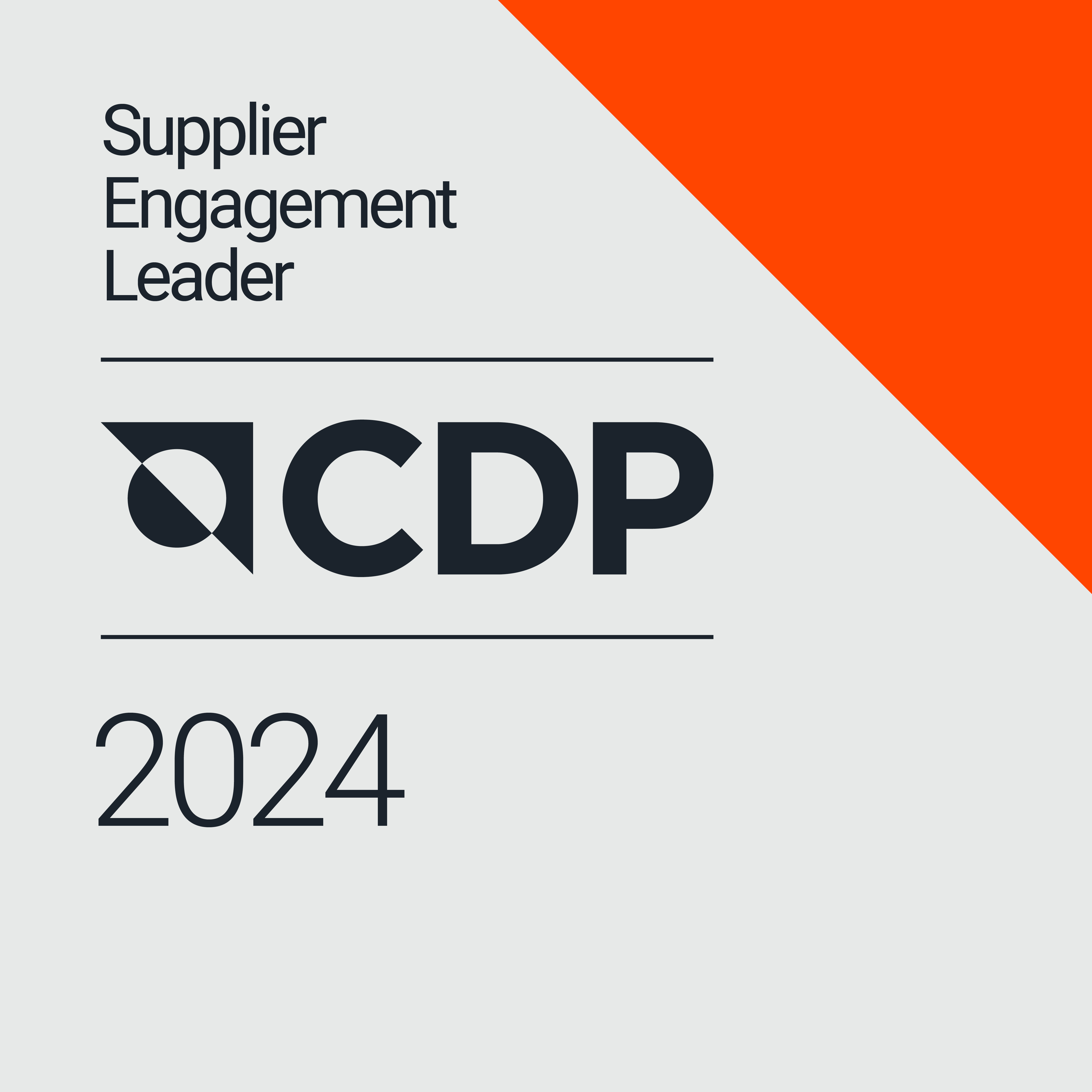 Supplier Engagement Leader badge