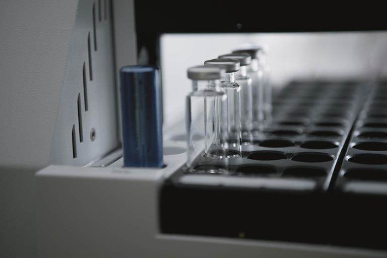 研究室の試験管